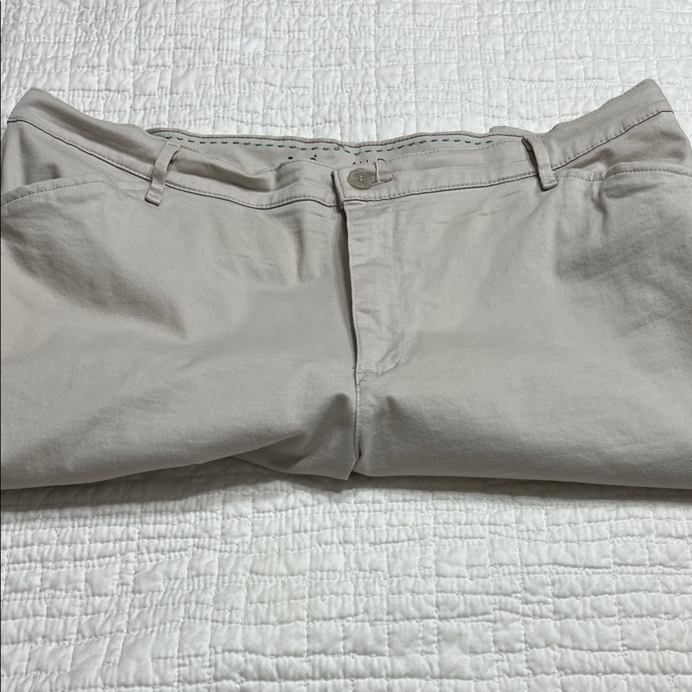 Lee Women's Straight Leg Pants - Light Beige